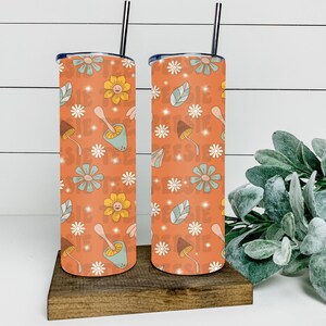 Boho mushroom png for sublimation tumblers, tumbler wraps. Tumbler designs, instant download, digital download, jpeg, boho designs