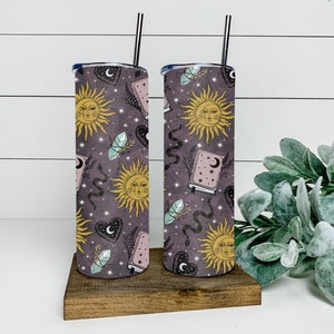Celestial sun png for sublimation tumblers, 20 oz tumbler designs, instant download, digital download, jpeg, witchy png, sublimation designs