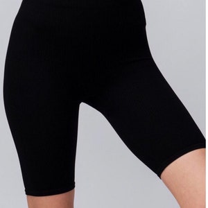 Black Biker Shorts