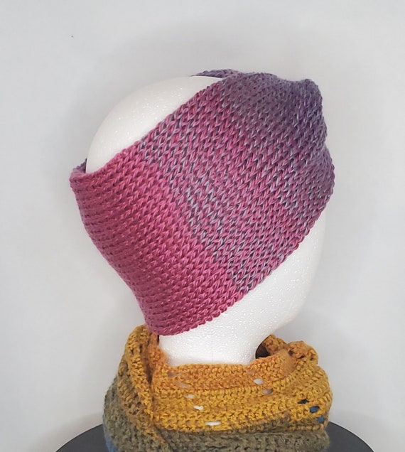 Knit Twist Headband, Cozy Ear Warmer Turban in Colors of  display picture 1