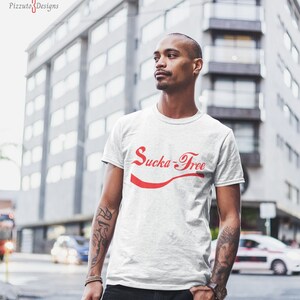 Sucka~Free Men&#39;s Tri-Blend Tee