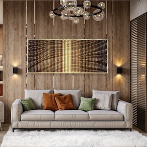 Large Unique Modern Wood Wall Art, Wood Sculpture Art, Wood Wall Art Decor