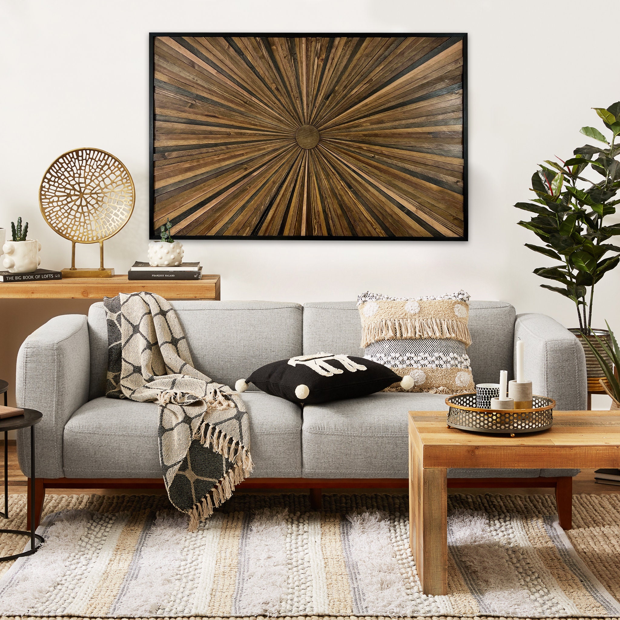 Unique Wall Art for Living Room → Enjoy The Wood