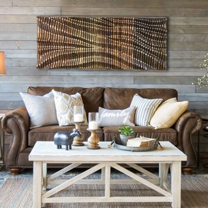 Living Room Wood Wall Decor Rustic Home Decor Wood Wall Art | Etsy