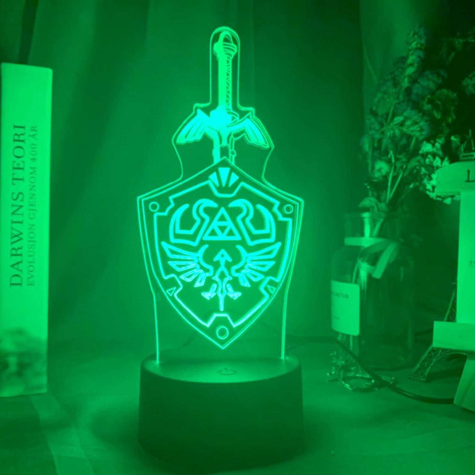 Zelda LED Light 3D Night Lamp Children Lamp 3D Illusion Lamp Etsy