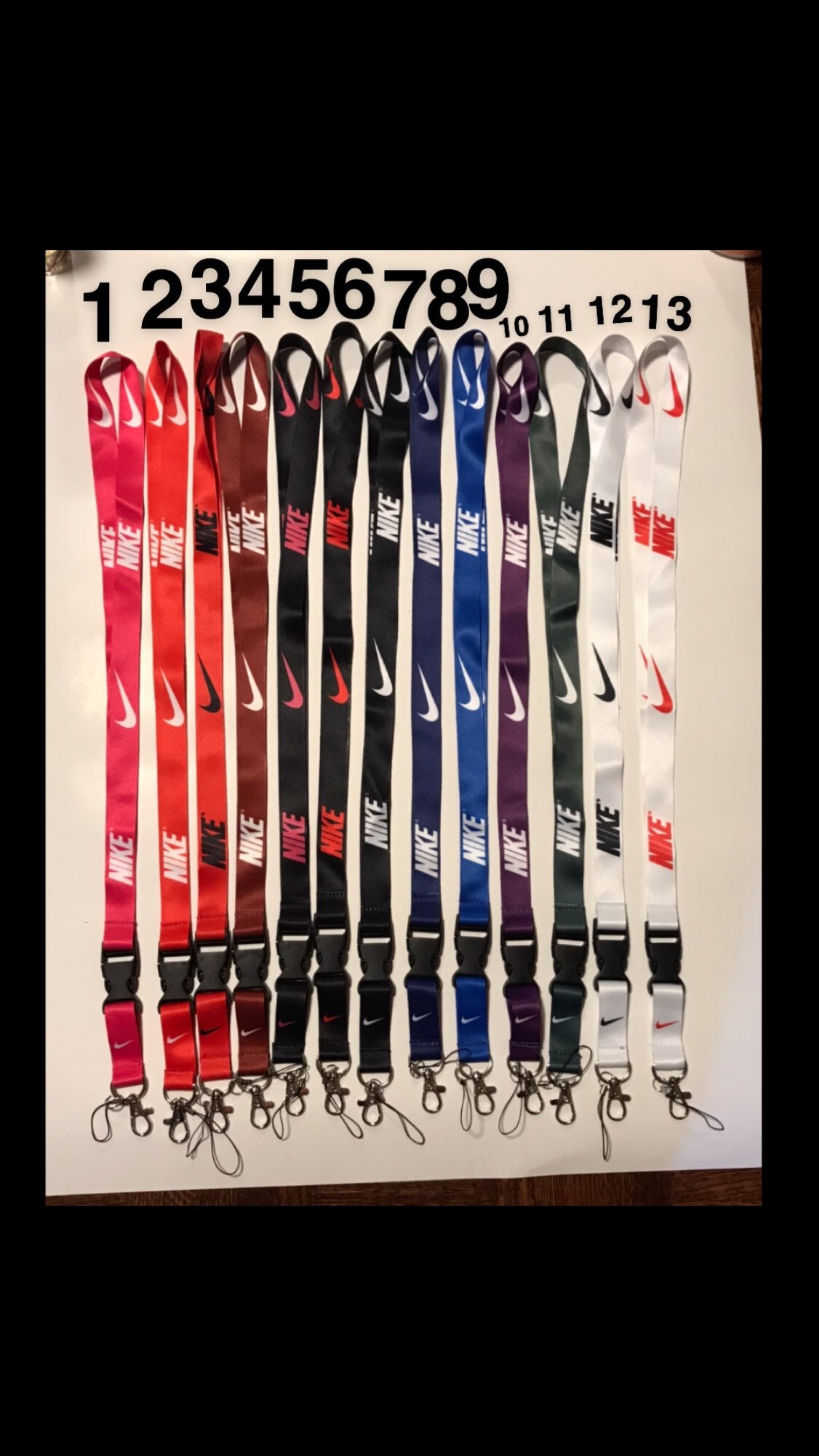 wholesale nike lanyards