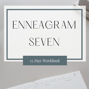 Enneagram SEVEN Workbook PDF