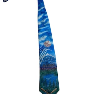 Vintage Ralph Marlin Colorado Rockies Baseball Nlb Neck Tie New NWT
