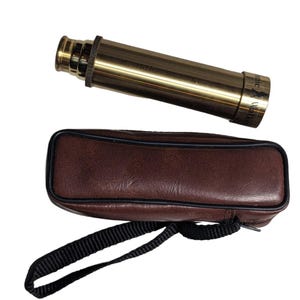Monocular extensible Johnnie Walker vintage de 25 x 30 mm con estuche, fabricado en Taiwán. imagen 7