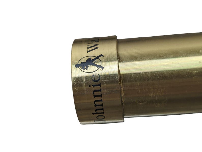 Monocular extensible Johnnie Walker vintage de 25 x 30 mm con estuche, fabricado en Taiwán. imagen 3