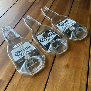 Recycled Corona Beer Bottle Spoon Rest: Handmade Kitchen Decor