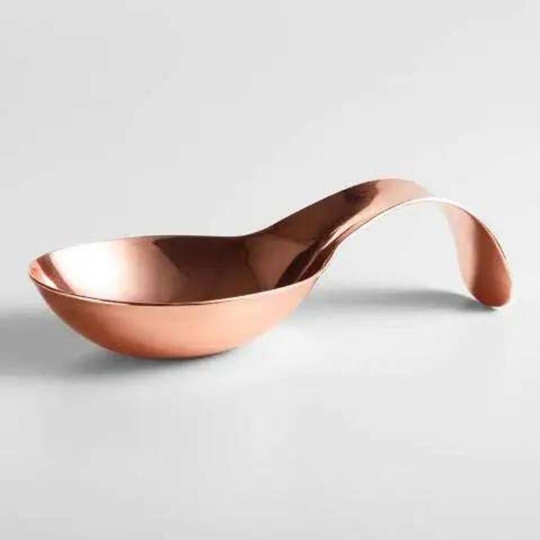 2 X Copper Spoon Rest, for Holding Messy Spoon Free Shipping Christmas ...