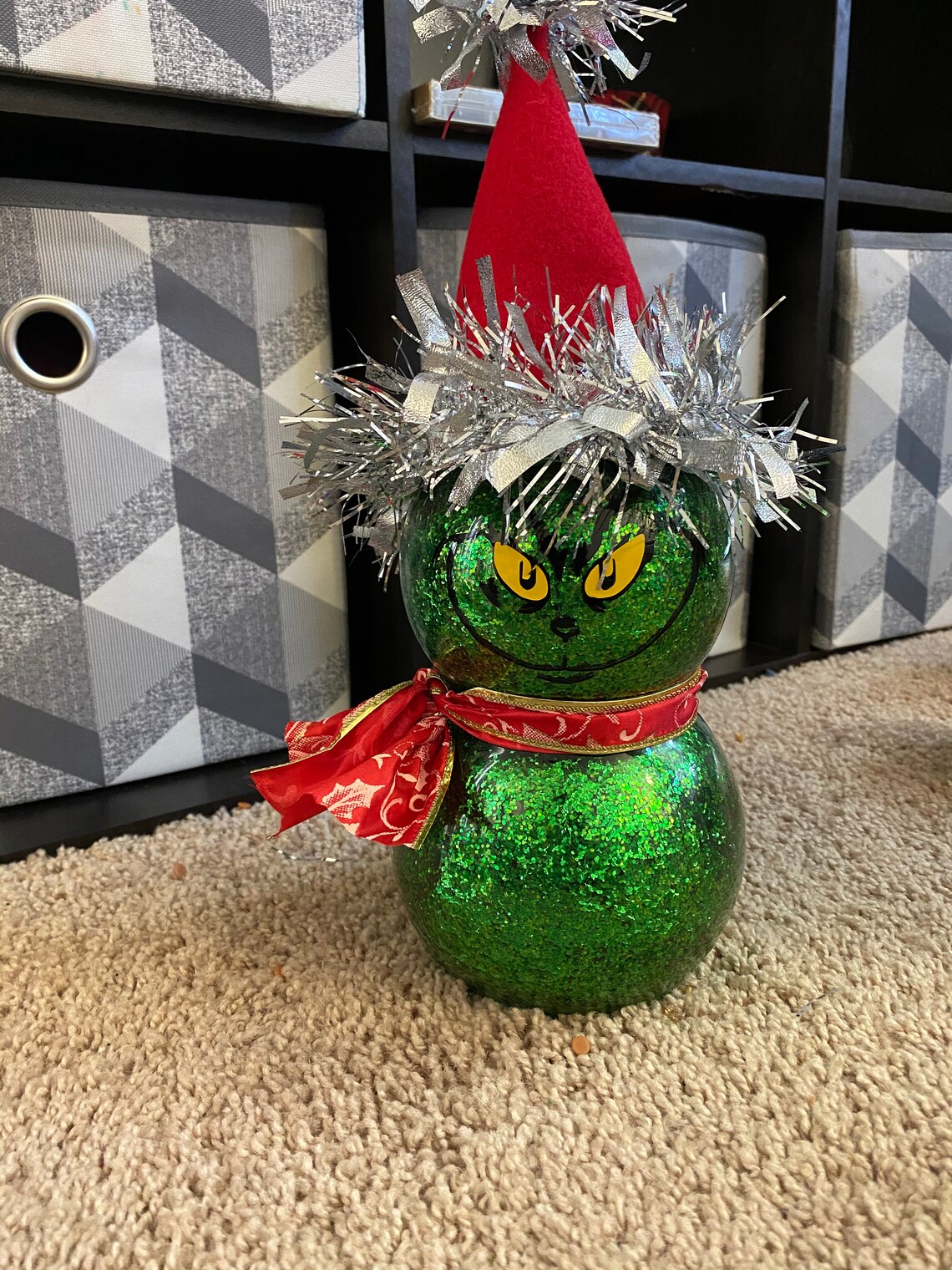 Grinch Christmas Decoration  Etsy