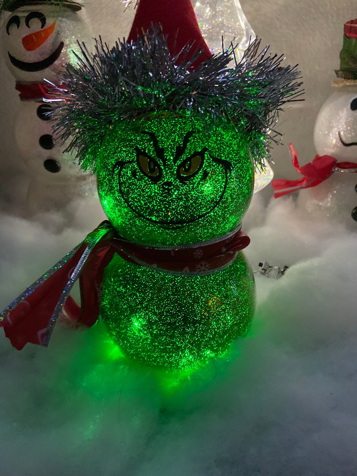 Grinch Christmas Decoration  Etsy