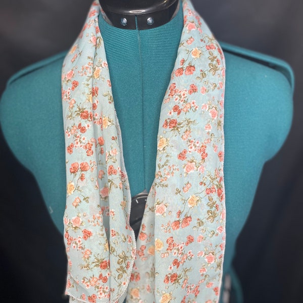 Floral Print Wild Rags