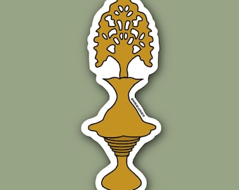 Vintage Kohl Bottle Sticker, Kohl Sticker, Arab Sticker