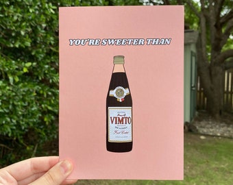 You're Sweeter Than Vimto Card, Vimto Card, Arab Card