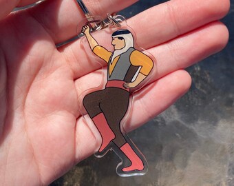 Dabke Keychain, Labanese Dabke Keychain, Arab Keychain