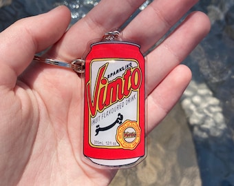 Vimto Soda Keychain, Canned Vimto Keychain, Arab Keychain