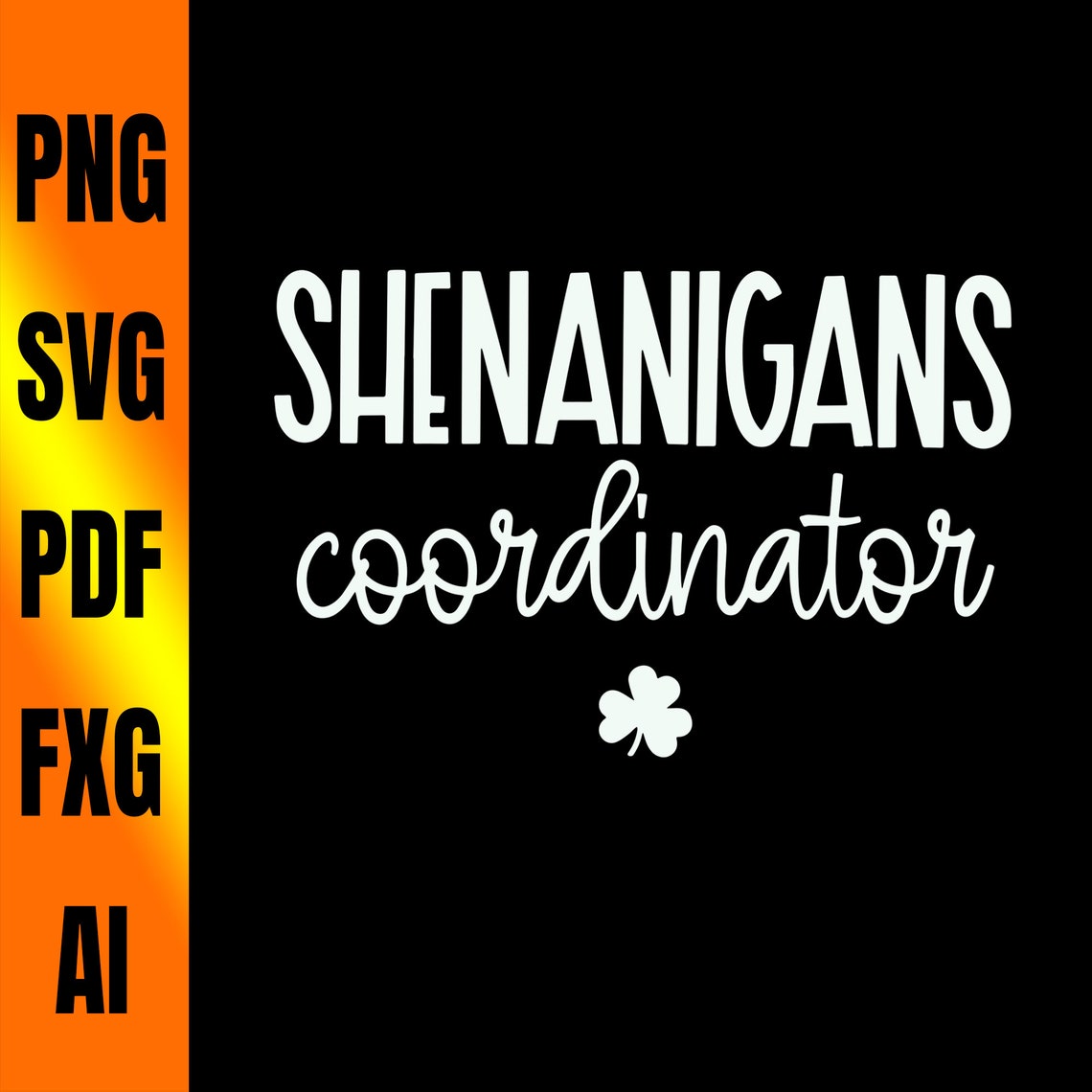 Shenanigans Coordinator svg Teacher St Patrick&rsquo;s Day svg | Etsy