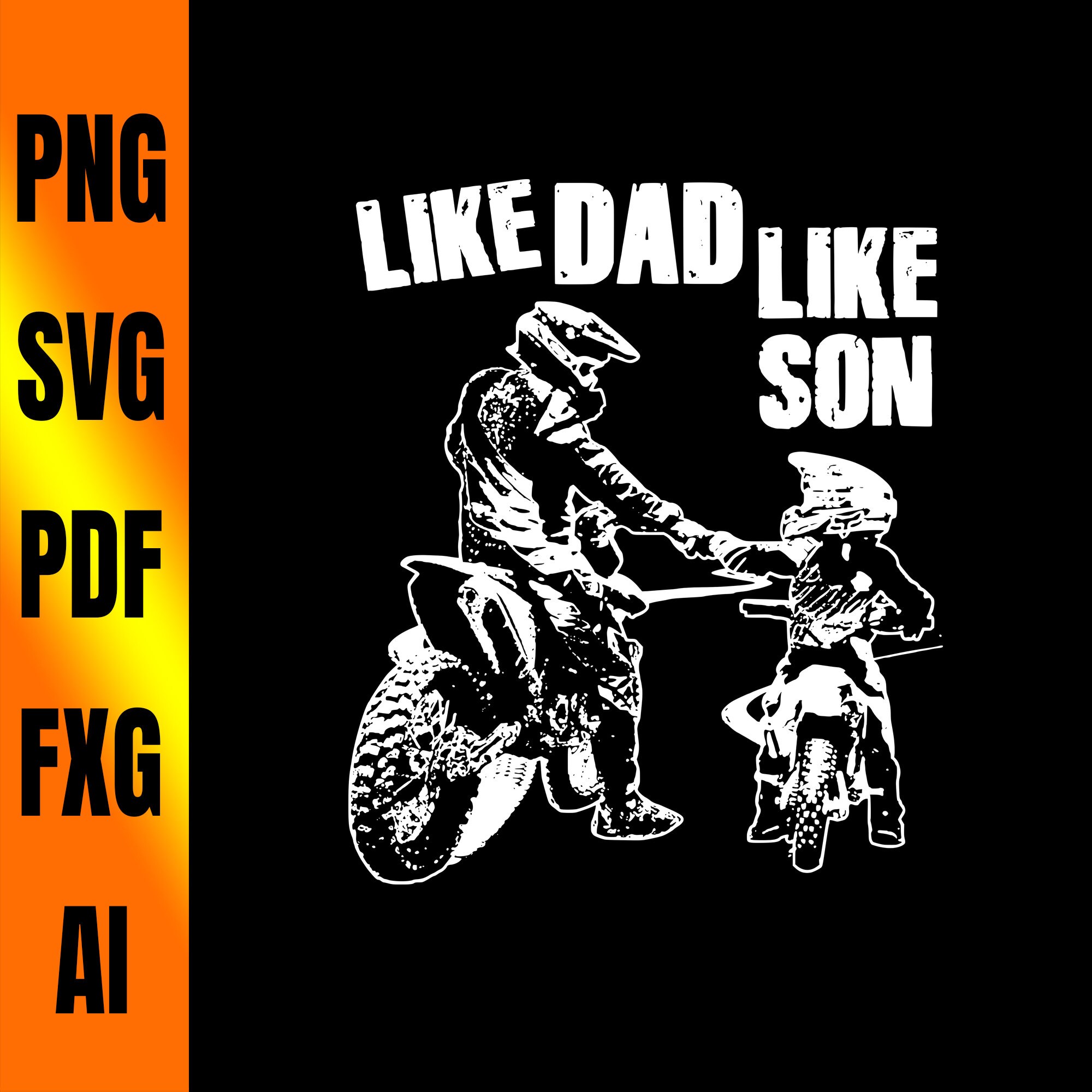 Free Free 62 Dirt Bike Father And Son Svg SVG PNG EPS DXF File