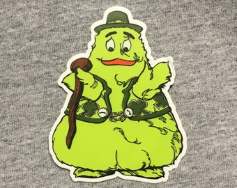 Mcdonald's Uncle O'grimacey Shamrock Shake Fast Food Vinyl