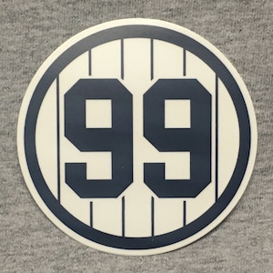 NEW YORK YANKEES Aaron Judge vinyl weatherproof sticker number #99 all rise ny yanks Bronx Bombers water bottle computer car
