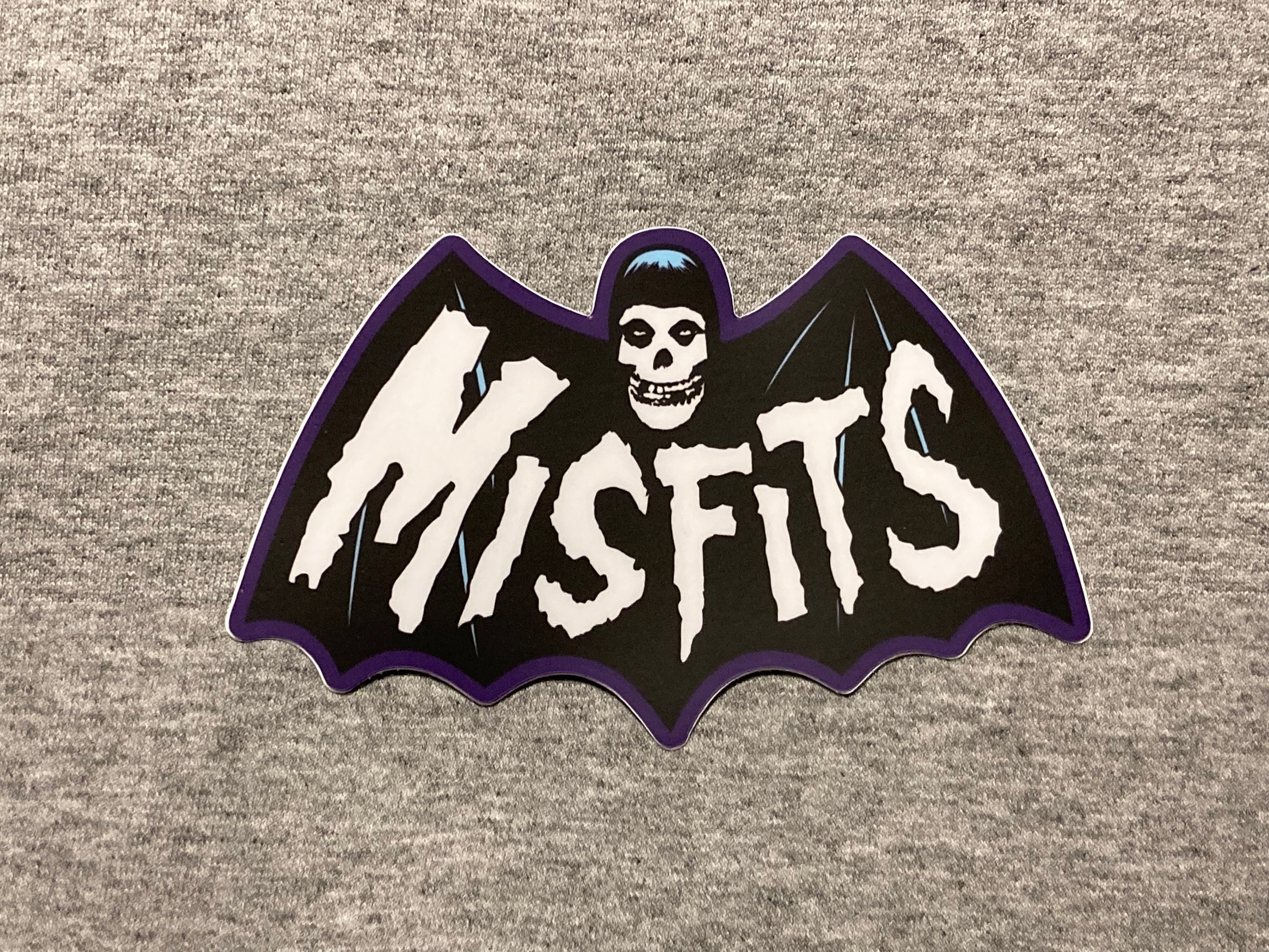 MISFITS BAT LOGO Sticker - Jerry Only Doyle Wolfgang Von