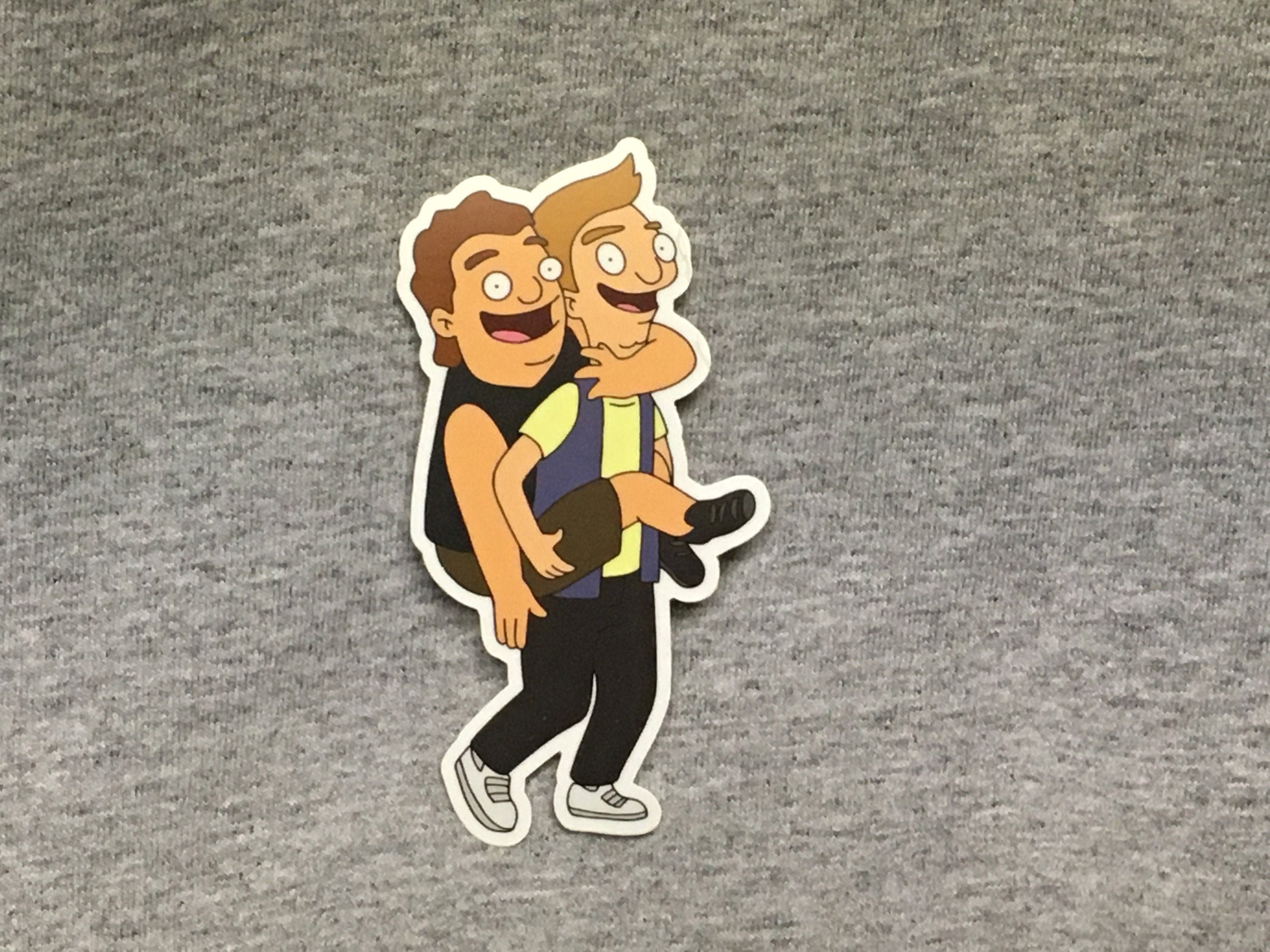 Bob's Burgers Zeke & Jimmy Jr Pesto sticker vinyl Etsy