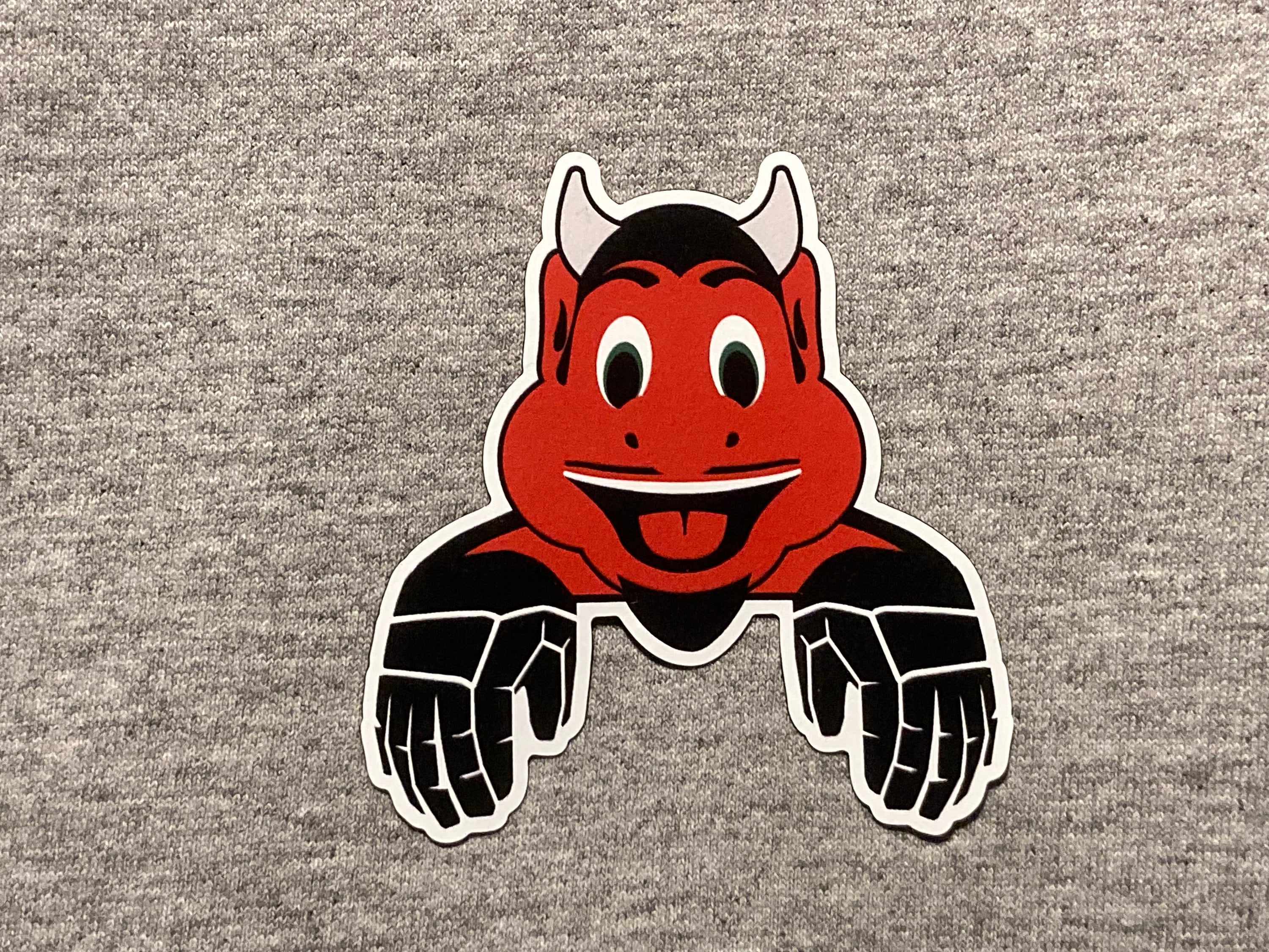 New Jersey Devils Mascot NJ Devil Magnet Vinyl NOT STICKER Player