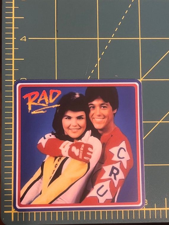 RAD Sticker - Bmx Movie CRU JONES Christian - Vinyl Weatherproof