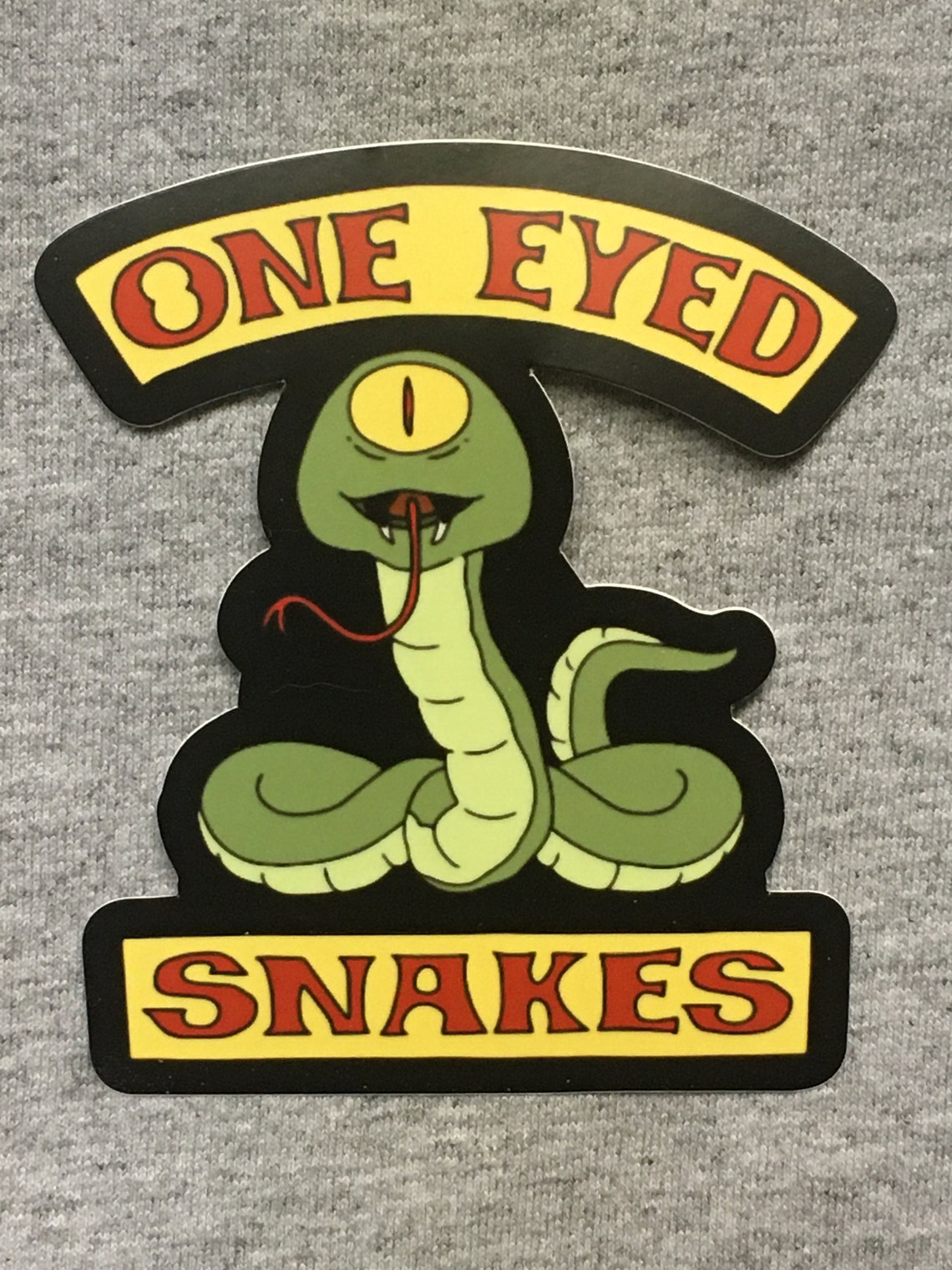 Bob's Burgers One Eyed Snakes pegatina vinilo resistente a Etsy España