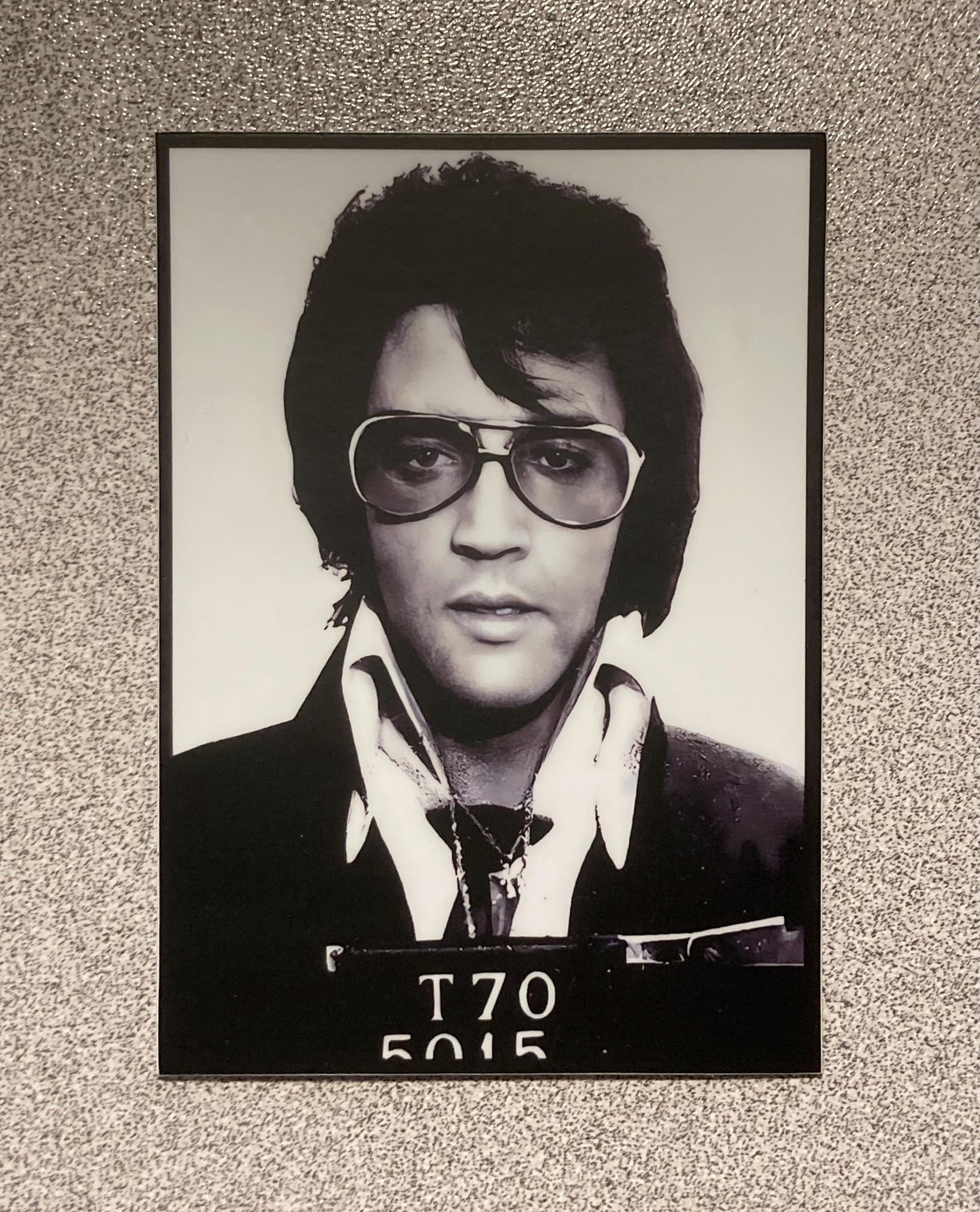 Elvis Presley Mug Shot Sticker Vinyl Weatherproof Graceland TCB