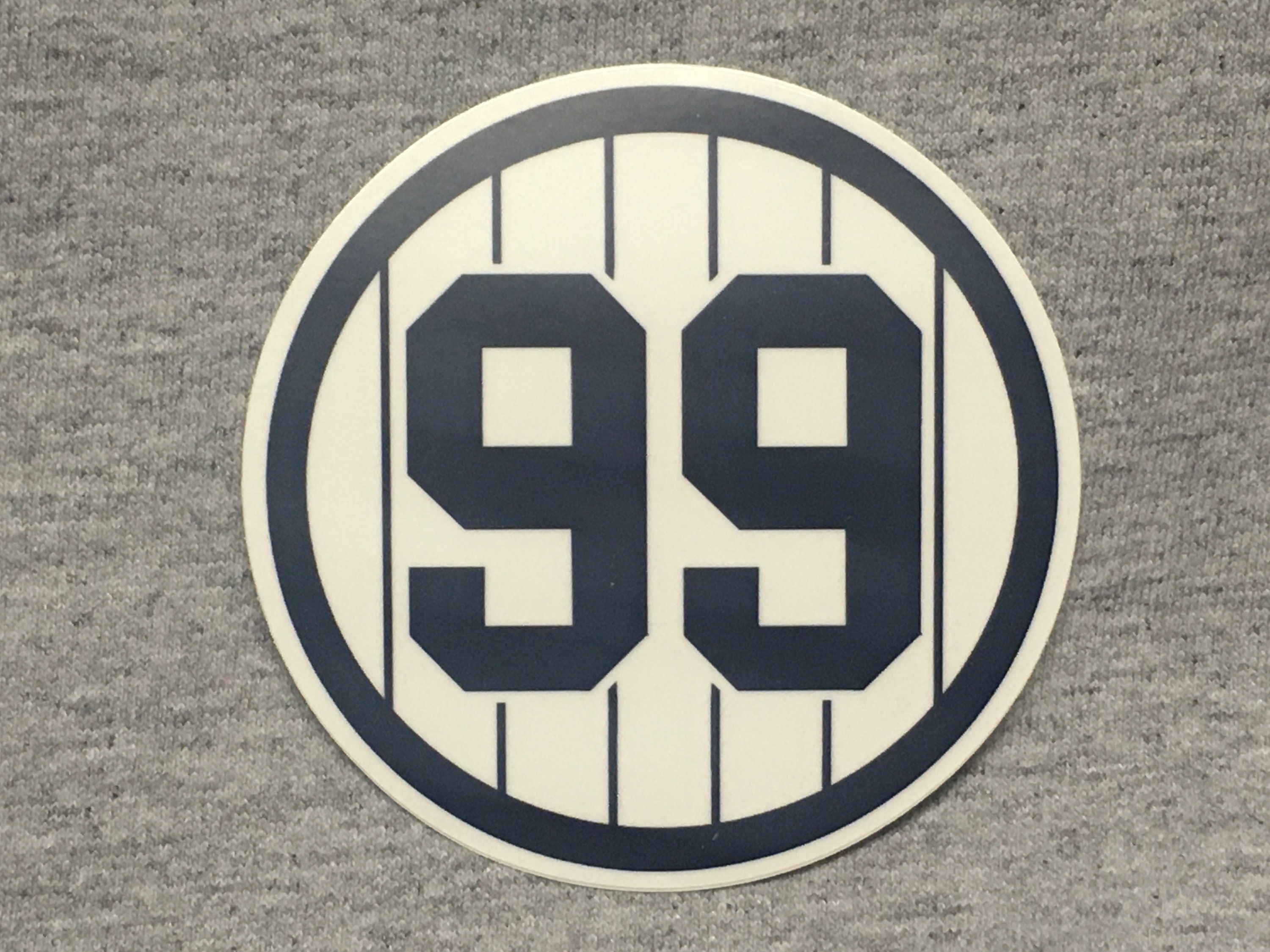 Aaron Judge #99 New York Yankees Signature Jersey Sticker for