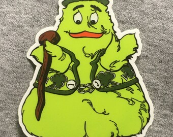Mcdonald's Uncle O'grimacey Shamrock Shake Fast Food Vinyl