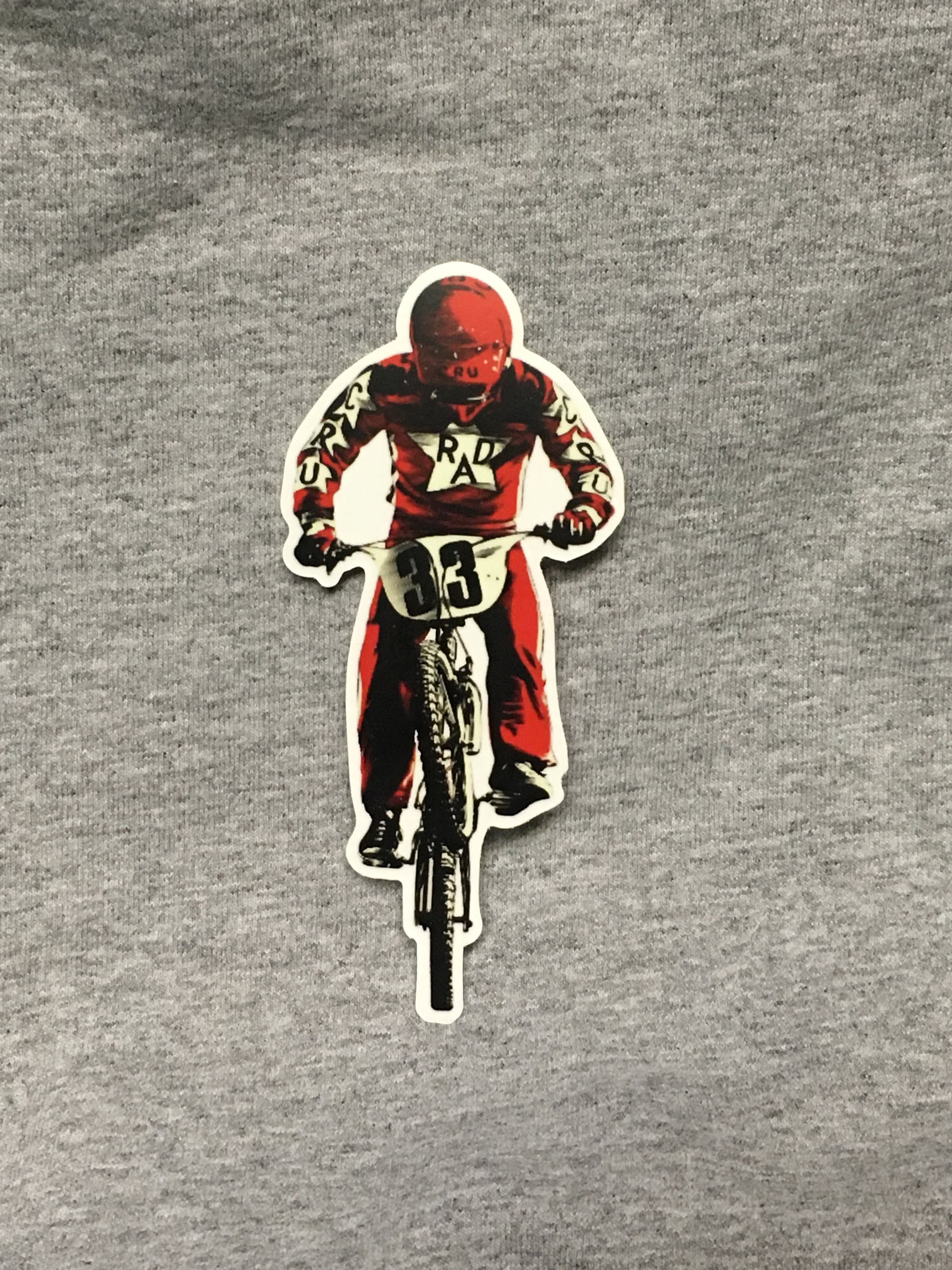 Sticker RAD CRU JONES film bmx vinyle r sistant aux intemp ries