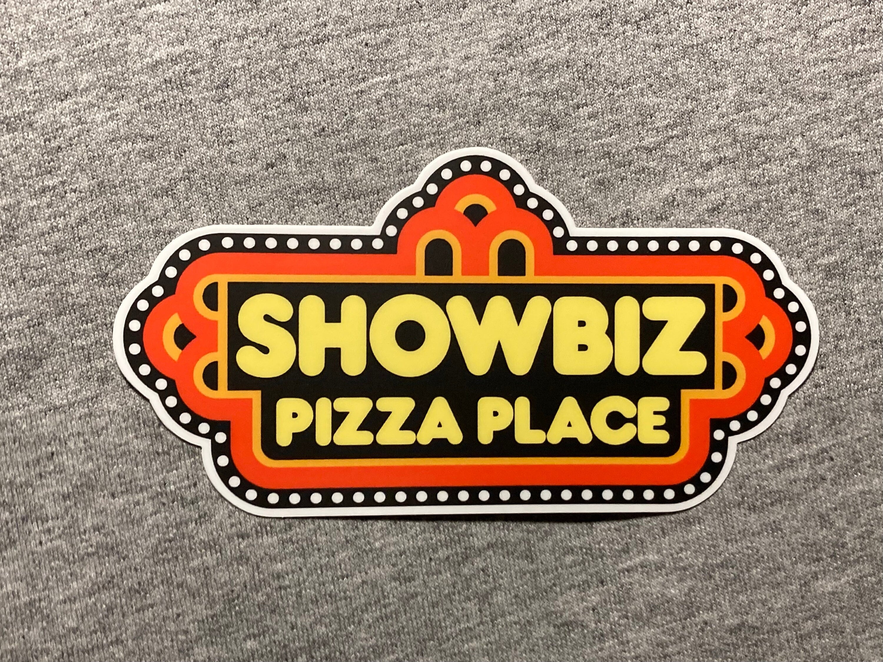 SHOWBIZ PIZZA PLACE Sticker Vinyl Weatherproof 80's 1980's Fast Food Bear  Animatronics Token Games Retro Arcade Birthday Party Water Bottle - Etsy  Israel, image size:3000x2250
