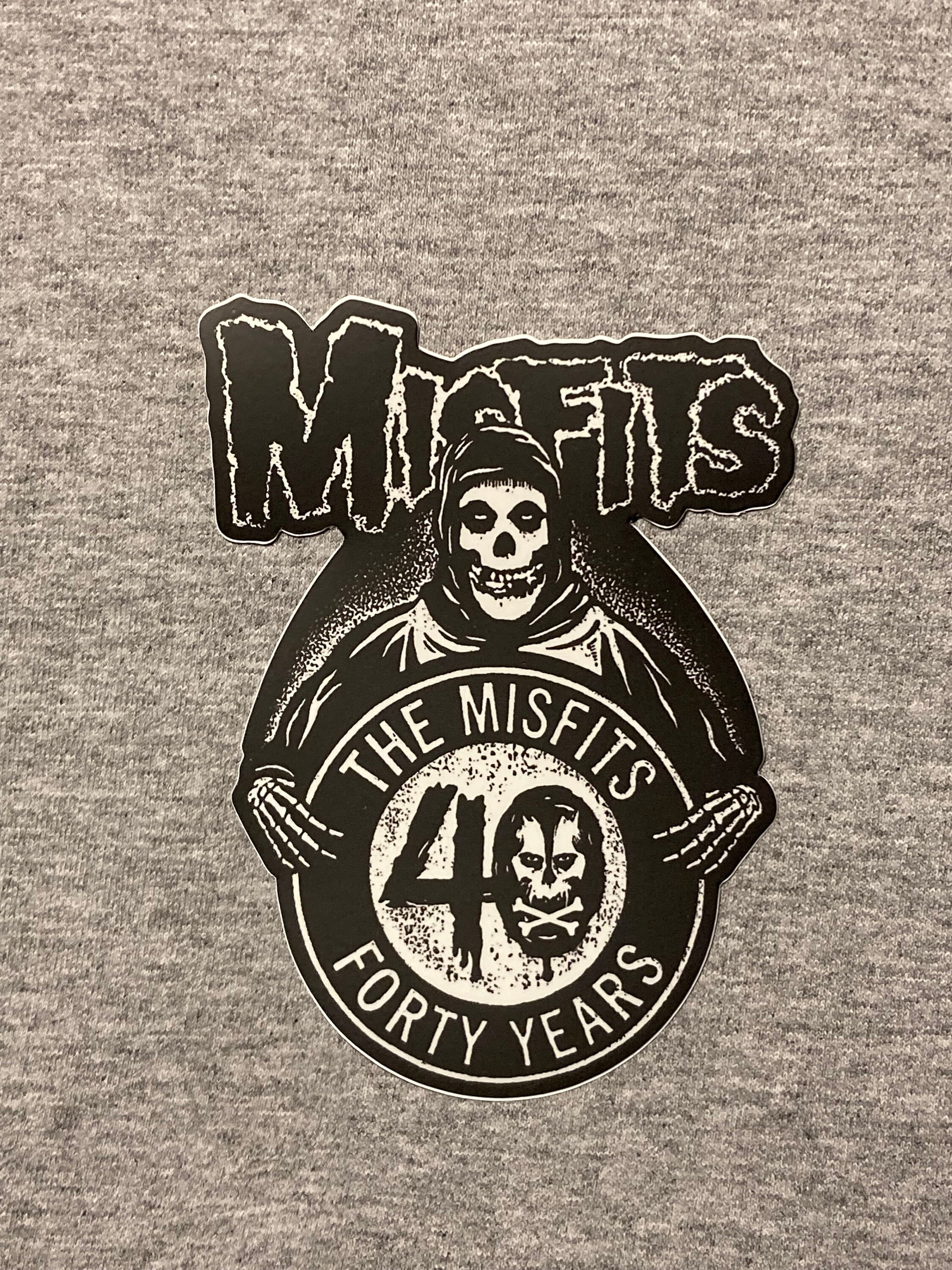 MISFITS 40 YEARS Sticker - Jerry Only Doyle Wolfgang Von