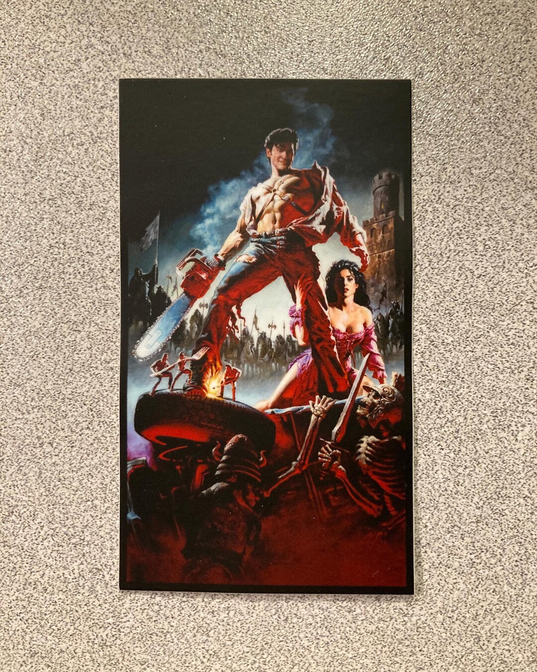 Army of Darkness Evil Dead Sticker - Ash Williams Bruce Campbell Rise I ...