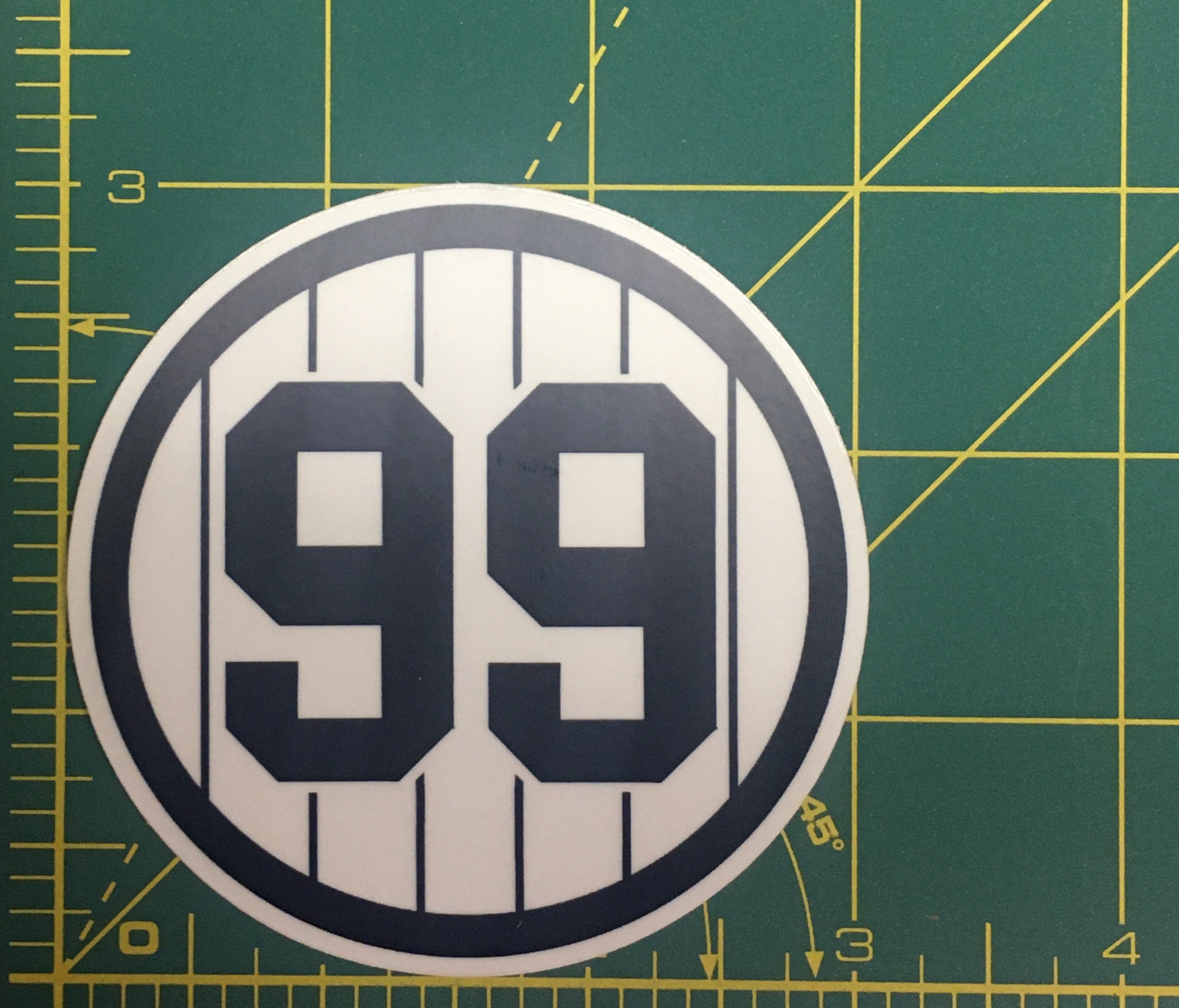 Aaron Judge #99 Patch - Jersey Number Baseball Sew or Iron-On Embroidered  Patch 2 1/2 x 2 3/4 at 's Sports Collectibles Store