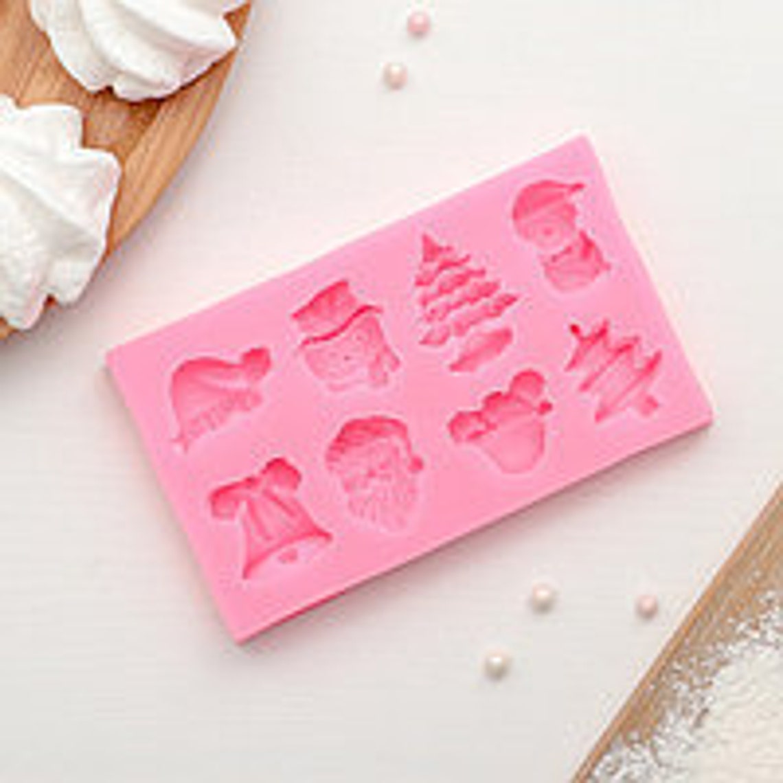 Christmas silicone moldpolymer clay moldcreate your own Etsy Christmas Silicone Mold