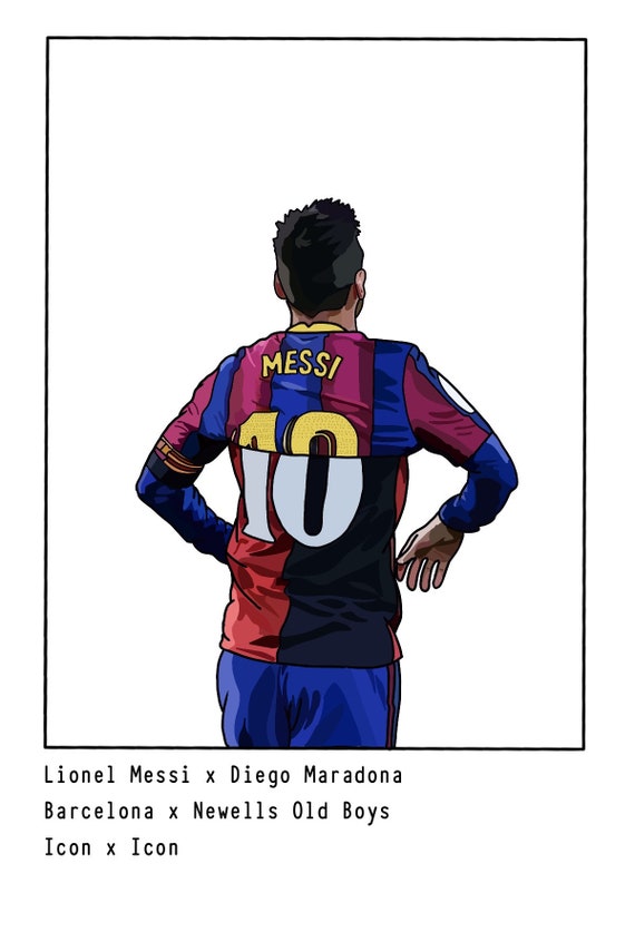 リオネル・メッシ ホームicons】中古]リオネル·メッシ 直筆サイン