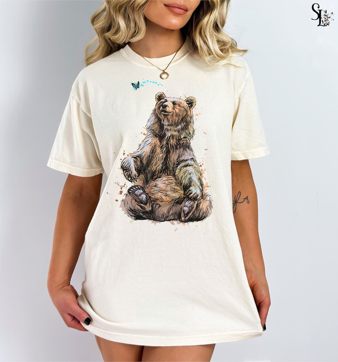 Vintage 90s La Chemise Leopard Baroque Blouse