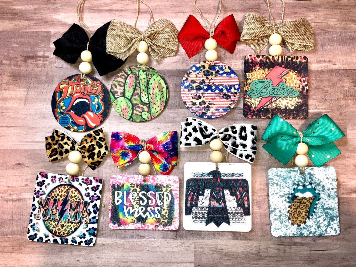 Felt car freshies Etsy