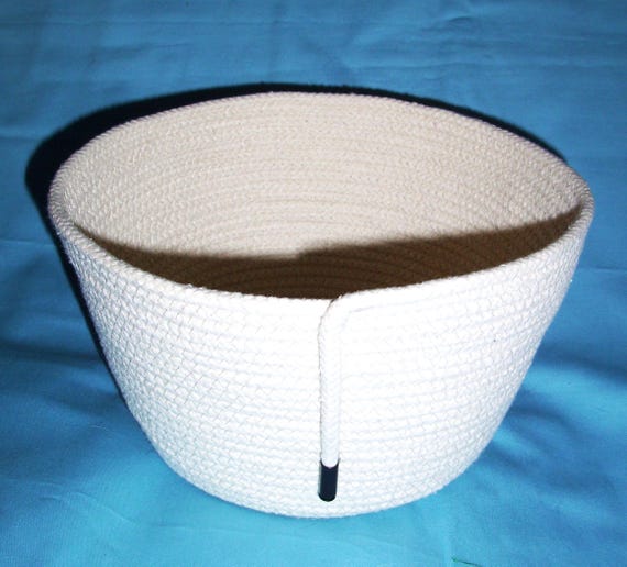 Handmade Cotton Rope Bread Proofing Bowl: Sourdough Banneton Basket