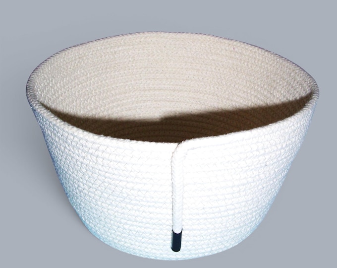 Handmade Cotton Rope Bread Proofing Bowl: Sourdough Banneton Basket
