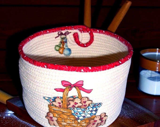 Holiday Baking Rope Bowl-Bread Proofing Basket