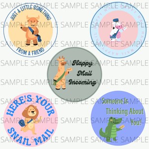 Happy Mail Sticker Set | Set of 12