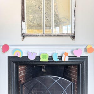 Lucky Charm Garland | St. Patrick&#39;s Day Garland | Lucky Charm Decor | St. Patrick&#39;s Day Decorations | Lucky Charms Decorations | LARGE size