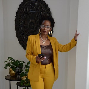 Mustard 2pc VP LIFE SUIT